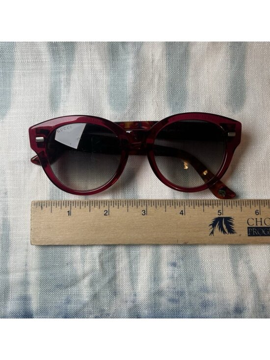 Gucci Sunglasses Tortoise Shell GG3745/S 2J69C 50 20 145 READ Big Statement Fun
